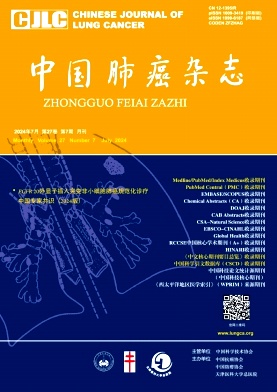 中国肺癌杂志封面